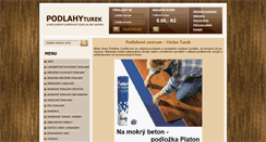 Desktop Screenshot of podlahy-turek.cz